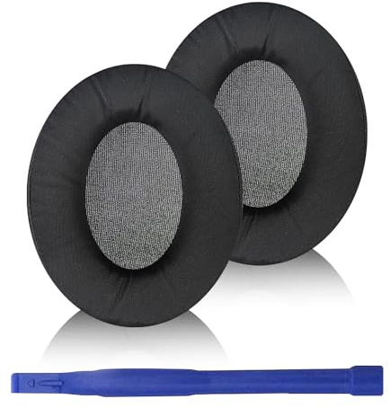 Adhiper Cloud II Ear Pads Compatible with Cloud II/2 Headphones, Ice Skin Ear Pads and Soundproofing Cotton, Quick Fit Headphone Repair Parts (Black)