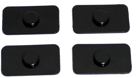 JOM 5111422-4JOM PDC Dummys Dummy Satz 4 Stück schwarz für 18mm PDC Bohrung Stoßstange