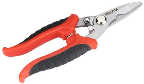 Bellota 26011 Universalschere aus Edelstahl mit Abisolierzange 180 mm
