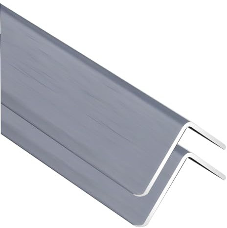 Kantenschutz Eckenschutz Schwarz Wand-Eckenschutz L-Form, Selbstklebend Wandeckenschutz/Aluminium Sicherheit Wandkantenschutzstreifen (Color : 2pcs, Size : Length 130cm/51.2 in)
