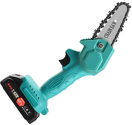 Mini Motosierra de Batería Portátil para Carpintería y Tala