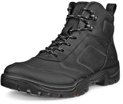 ECCO Men's Expedition III Mid Waterproof Hiking Boot, BLACK, 11-11.5