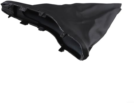 URPIZY Housse de levier de frein à main pour BMW Mini Cooper R50 R52 R53 2001-2008 Transmission automatique Manchette de levier de vitesse Manchette en cuir noir antidérapant Frein de stationnement
