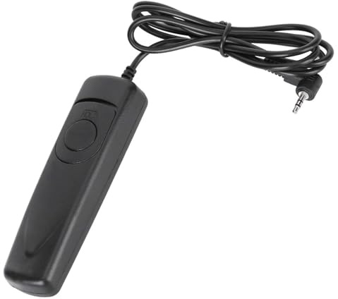 Asixxsix Control Remoto del Disparador Efectivo Previene la Vibración para Cámaras Adecuado para 1200D 1100D 1000D 700D 650D 600D 550D 500D 450D 400D 350D 300D 100D 60D 70D