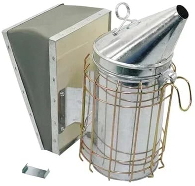 Edelstahl-Rauchsprüher, Bienenraucher, Imkerei, Imker, dedizierte geräucherte Bienenzuchtausrüstung, 1 Stück,Imkerwerkzeuge