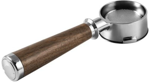 Porte-filtre Sans Fond 51mm 54mm 58mm, Compatible Avec Delonghi, Accessoire De Machine À Expresso À Manche En Bois Vintage(BP6086D)