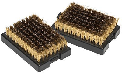 Outdoorchef Grillreinigung, Ersatzbürstenköpfe zu Bürste Gross, 2 Stück, schwarz, 12 x 5 x 21,1 cm, 14.421.25