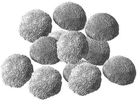 D DOLITY 12 pcs Haushaltsgeräte Zubehör Roboter Ersatz-Reinigungspad für Fensterputz-Roboter Hobot 188, 168 - Grau