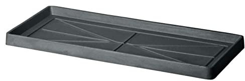 Decor Space Sottovaso ''sottocassetta Classic'' per vasi da Esterno per Fiori e Piante (60 cm, Antracite)