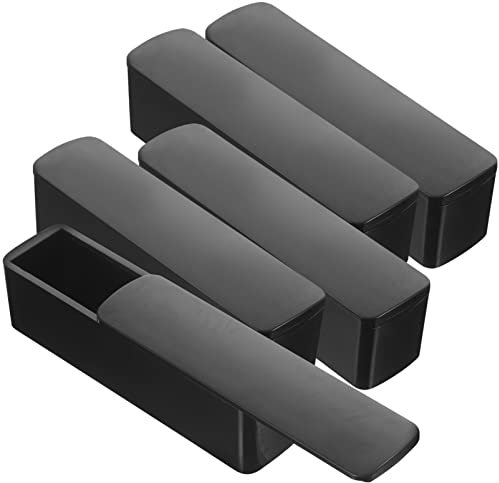 Operitacx Stempel 5 Stücke Tintenstempel Aufbewahrungsbox Rechteckiges Stempeletui Finanzieller Stempelhalter Individuelles Stempelsiegeletui Juristische Person Stempelbox Für Home Office