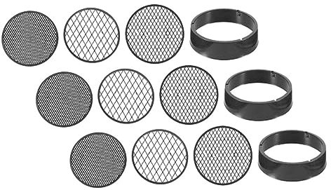 ABOOFAN Tamiz De Suelo Manual De Plástico 4.33 Pulgadas Herramienta De Jardinería Ligera para Filtrar Tierra Clasificar Bonsáis Fácil De Limpiar Y Operar