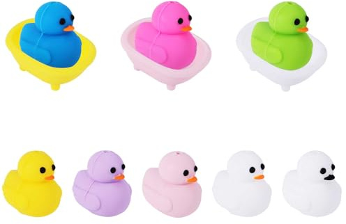 8 Stück Stricknadelstopper, Silikon Abdeckung für Stumpfe Nadeln Stricknadelstopfen Stricknadelspitzen Schutz für Stricknadelstopper Dekoration