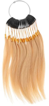 PLAFOPE Realistic Human Hair Strands Practice Hair Dye Kit Root Touch up for Salon Home Use