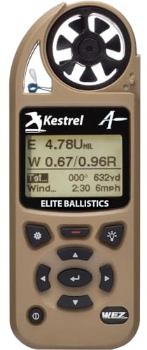 Kestrel 5700X WEZ Weather Meter with Applied Ballistics, Tan