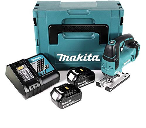 Makita DJV 182 RGJ Scie sauteuse Brushless + 2 batteries 18V 6Ah Li-ion + coffret Makpac