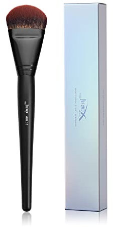 Jessup Foundation Brush for Liquid, Smooth Angled, Large Face Makeup Brush for Blending Liquid, Cream MUL02