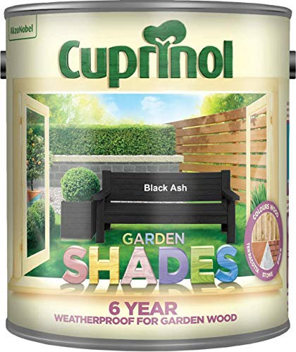 Cuprinol Garden Shades Paint in Tester Pot 125 ml, Black Ash