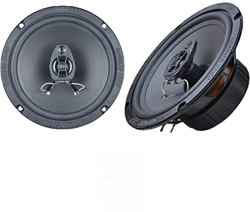 Ground Zero GZFF6.5 Lautsprecher mit Einbauset passend für VW Volkswagen Golf III alle Türen vorne/hinten 240 Watt 165mm 2 Wege Koax
