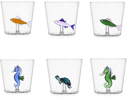 Ichendorf Marine Garden set 6 tumbler, decori assortiti
