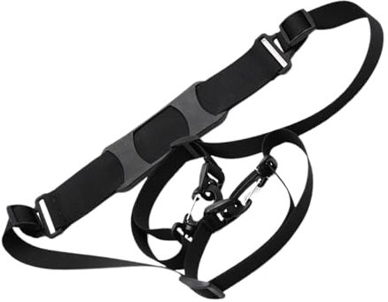 Tragegurte für Roller und Fahrräder,Tragegurt für Kinderroller, Laufrad-Rollergurte, Verstellbare Tragegurte für Roller, Rutschfester Tragegurt für Strandstühle, weiche Schultergurte