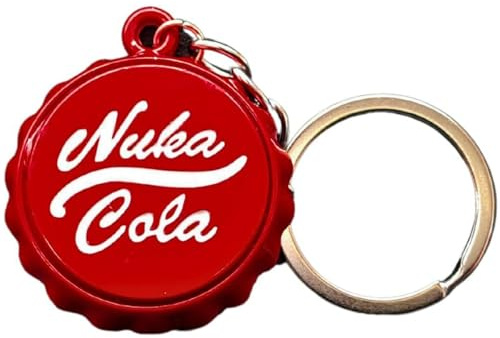 JYTDBCS 1PCS Bottle Opener Keyring Cute Drink Bottle Opener Keychain Game Car Keyring for Women Men Unique Bag Jewelry Love Beer Gift for Christmas and Birthday(Red