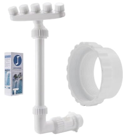 Fontana da piscina per piscine SOPRA e interrate, spruzzatore regolabile a cascata per piscina