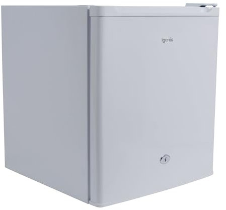 Igenix 41 Litre 44cm Counter Top Fridge with Lock White IG3711
