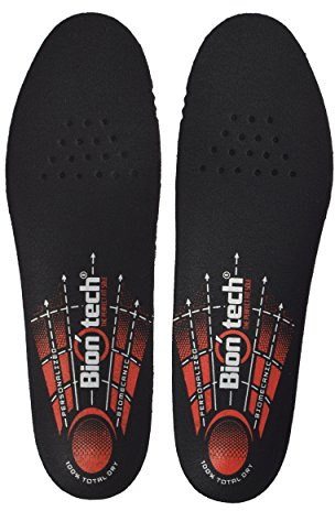 BIONTECH Semelles unisexe pour adultes - Noir - Noir , 50 EU EU