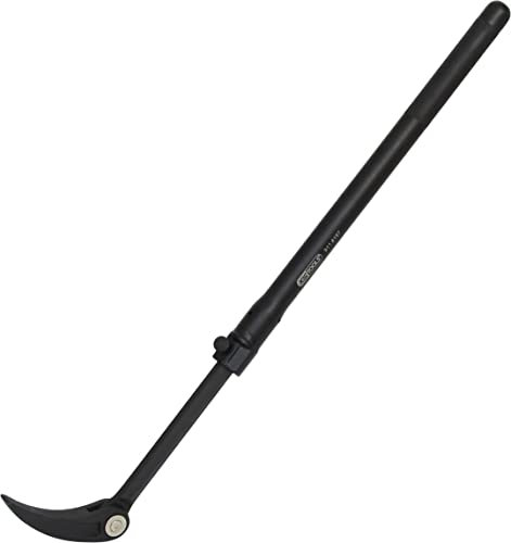 KS Tools 911.8187 Gelenk-Rollkopf-Teleskophebel, 600-915mm, 4042146378182