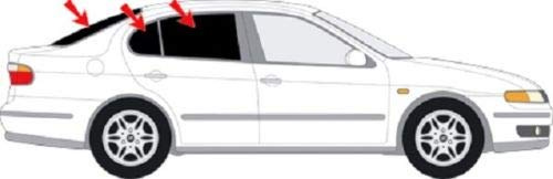 Solarplexius Auto-Sonnenschutz Scheiben-Tönung passgenau für SEAT Toledo 1M Bj. 99-04 Keine Folie Komplettsatz