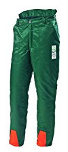 Schnittschutz - Bundhose CLASSIC, Grün, 48