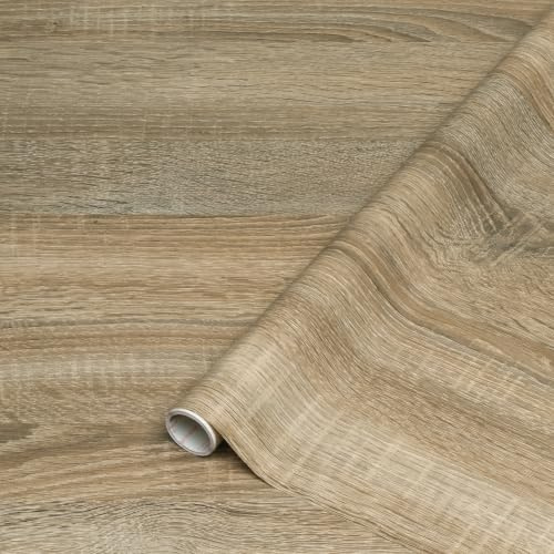 d-c-fix Möbel-Klebefolie Sonoma Eiche hell 90 cm x 15 m Holzoptik Folie | abwaschbare und selbstklebende Deko-Folie für Küche, Schrank, Tisch & Fensterbank - modern & nachhaltig