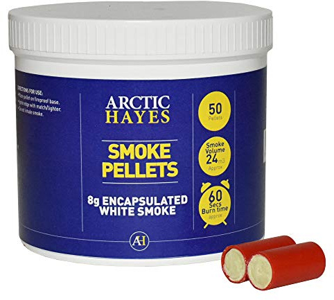 Arctic Hayes PH525 1 x Encapsulated White Smoke 50-Pieces Pellet Tub