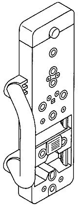 HEWI 4014884952405 Bohrlehre 305.6.10 U