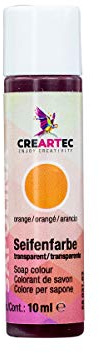 Creartec orange Flüssigfarbe Sapolina - 10 ml (SF-42)