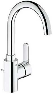Grohe Eurostyle Cosmopolitan Badarmatur - Waschtischarmatur mit ZUGSTANGE, L-Size 23043002 Chrom
