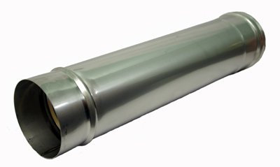Harvia SCHORNSTEIN einwandig WZ100ST, Edelstahl, 1Metr