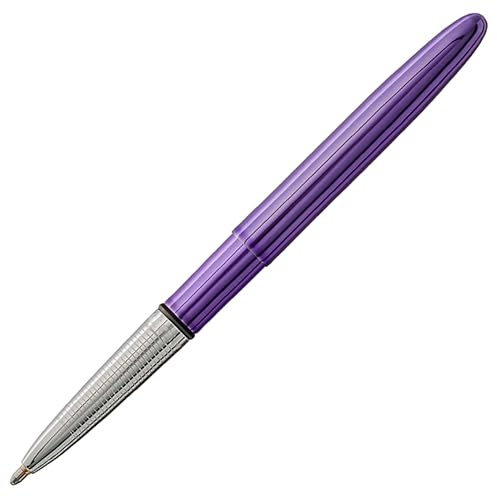 Fisher Space Pen Bullet 400PP Kugelschreiber (Schreibt im Weltall, unter Wasser und bei extremen Temperaturen) Chrom Violett