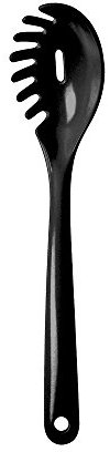 WACA 0159 Spaghettilöffel Küchenhelfer Mehrwegartikel 310 mm, Farbe:schwarz