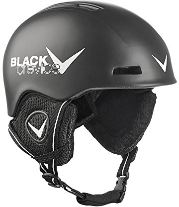 Black Crevice Barn Skihelm Stubai, 2