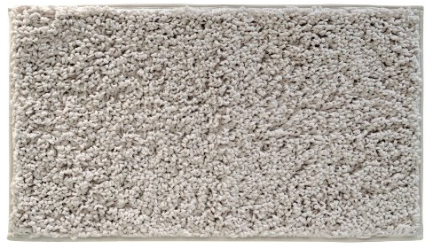 iDesign 16505EU Fuzi Teppich, 86,25 x 53,25 cm, steinfarben