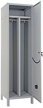Pro.Metal Kleiderschrank 'Schmutz/Sauber'