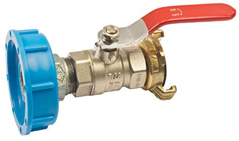 Quarzflex® IBC Adapter Kugelhahn und Schnellkupplung
