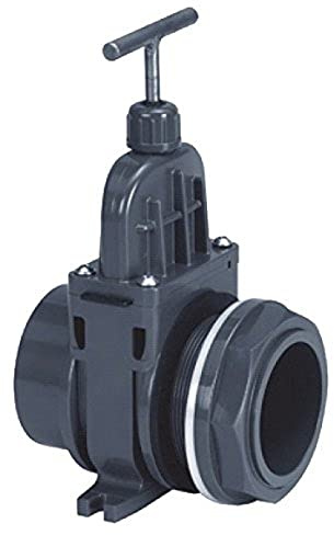 VDL Schieber 50 mm mit Durchführung und leicht auswechselbarer Dichtung, Arbeitsdruck 3bar
