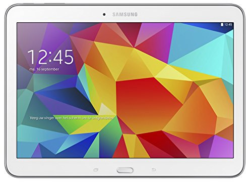 Samsung Galaxy Tab 4 25,6 cm (10,1) Tablette PC (Quad-Core, 1,5 Go de Ram, 16 Go de mémoire Interne, écran Tactile, Bluetooth 4.0, fiche européenne, Android 4.4.2 Blanc