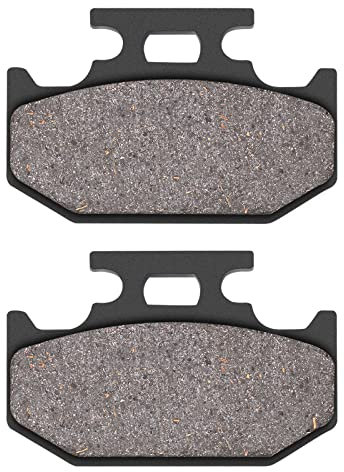 AHL Motocicleta Pastillas de freno Trasero para Kawasaki KLX 650 C1-C3 1993-1997/ Yamaha DT 125 RE 2005-2007 (Semi metal)