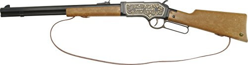 Bauer Spielwaren 6085012 Captain Walker: Spielzeuggewehr für Cowboy- und Sheriff-Spiele sowie Cosplay, für 13-Schuss-Munition, 73 cm, braun/grau (608 5012)