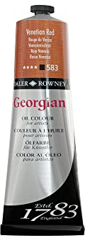 Daler Rowney Georgian - Oljemålning - magnifika färger - 225 ml - venetiansk röd