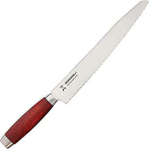 Frosts of Sweden Mora - Brotmesser - Klingenlänge: 25.4 cm - Classic 1891 Bread Red