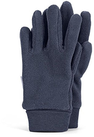 Sterntaler - Fingerhandschuhe Junge Fleece Futter Thermohandschuhe, dunkelblau - Größe 6